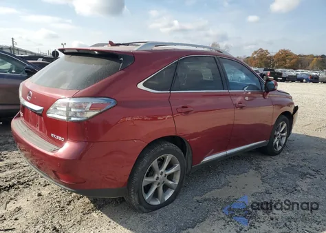 2010 Lexus Rx 350 из США, поврежденный, VIN 2T2ZK1BA8AC038463